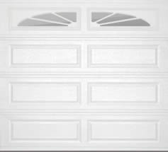 Long Panel Steel Garage Door