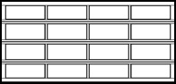 15x7' Commercial Aluminum Full-View Panel