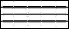 17x7' Commercial Aluminum Full-View Panel