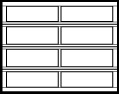 9x7' Commercial Aluminum Full-View Panel