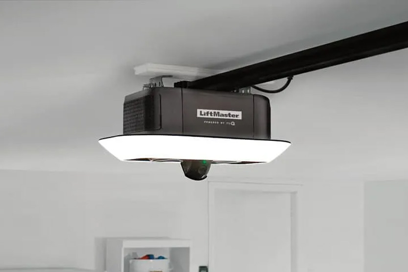 A LiftMaster garage door opener.