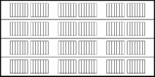 14 foot by 7 foot Carriage House 5200 Model Series Panel Diagram
