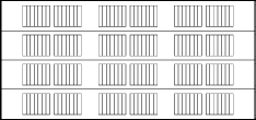 15 foot by 7 foot Carriage House 5200 Model Series Panel Diagram