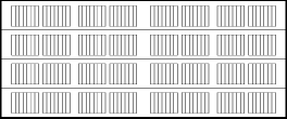 17 foot by 7 foot Carriage House 5200 Model Series Panel Diagram