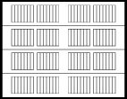 9 foot by 7 foot Carriage House 5200 Model Series Panel Diagram