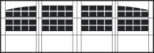 4 Piece Double Arched Stockton window option