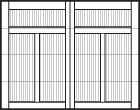 5430 9 foot by 7 foot panel diagram