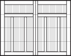 5432 9 foot by 7 foot panel diagram