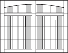 5432A 9 foot by 7 foot panel diagram