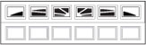 Contemporary Garage Doors 2284 Model 6 Piece Sunburst window option