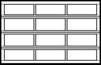 Aluminum 95 11 foot by 7 foot panel diagram