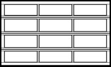 Aluminum 95 12 foot by 7 foot panel diagram