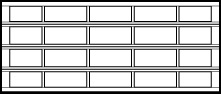 Aluminum 95 17 foot by 7 foot panel diagram