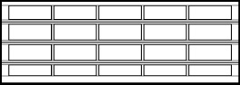 Aluminum 95 20 foot by 7 foot panel diagram