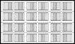 12 foot by 7 foot Carriage House 5200 Model Series Panel Diagram
