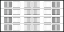 14 foot by 7 foot Carriage House 5200 Model Series Panel Diagram