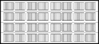 16 foot by 7 foot Carriage House 5200 Model Series Panel Diagram