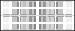 17 foot by 7 foot Carriage House 5200 Model Series Panel Diagram
