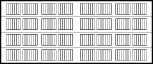 17 foot by 7 foot Carriage House 5200 Model Series Panel Diagram