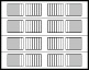 9 foot by 7 foot Carriage House 5200 Model Series Panel Diagram