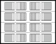 9 foot by 7 foot Carriage House 5200 Model Series Panel Diagram