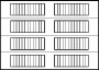 10 foot by 7 foot Carriage House 5900 Model Series Panel Diagram