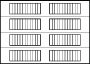 10 foot by 7 foot Carriage House 5900 Model Series Panel Diagram