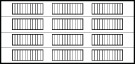 15 foot by 7 foot Carriage House 5900 Model Series Panel Diagram