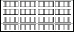 16 foot by 7 foot Carriage House 5900 Model Series Panel Diagram