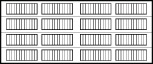 17 foot by 7 foot Carriage House 5900 Model Series Panel Diagram