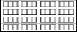 17 foot by 7 foot Carriage House 5900 Model Series Panel Diagram