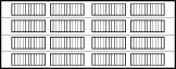 18 foot by 7 foot Carriage House 5900 Model Series Panel Diagram