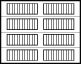 9 foot by 7 foot Carriage House 5900 Model Series Panel Diagram