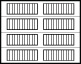 9 foot by 7 foot Carriage House 5900 Model Series Panel Diagram