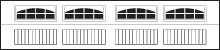 Carriage House 5900 Model Series Cascade window option