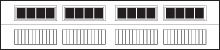 Carriage House 5900 Model Series Madison window option