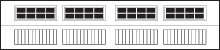 Carriage House 5900 Model Series Stockton window option