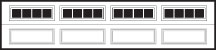 Traditional Garage Doors 4216 Model Madison window option